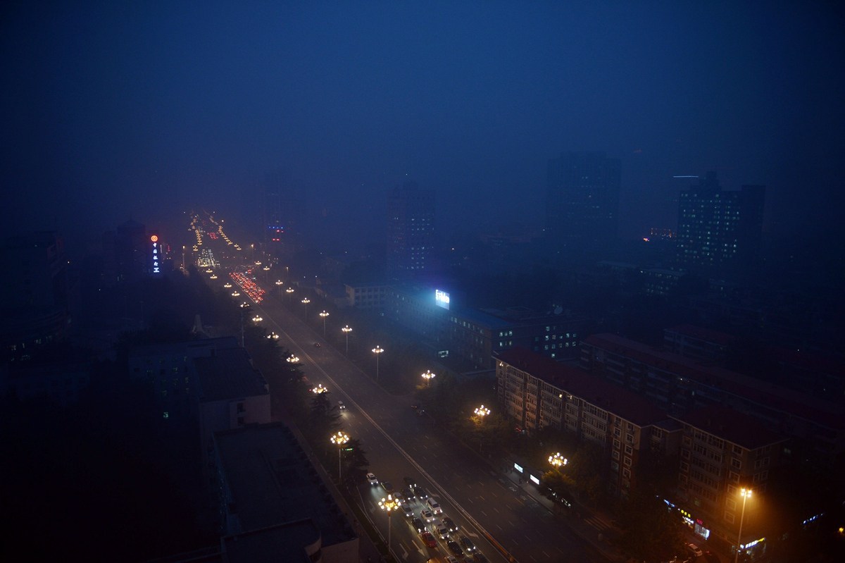 Alerte jaune : trois jours de smog à Beijing