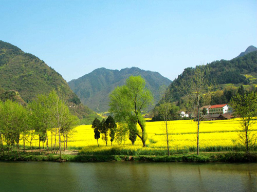 La Vallée des fleurs du Mont Qingling