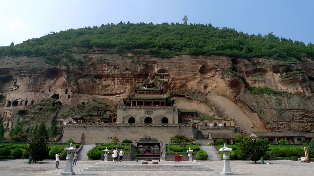 Les grottes du Temple du Bouddha géant de Binxian