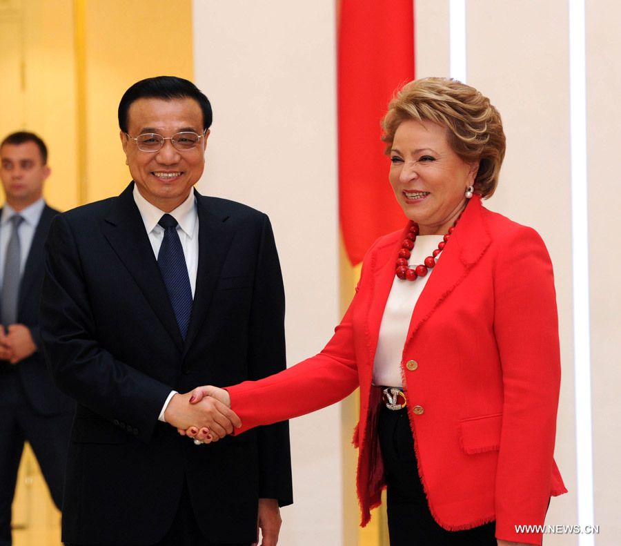 Les relations sino-russes profitent à la paix et à la coopération dans le monde, indique le Premier ministre chinois