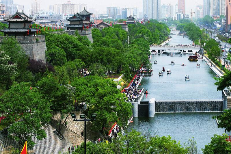 La muraille de la ville de Xi’an – Un nouveau look pour le quartier historique et culturel de la Porte Sud