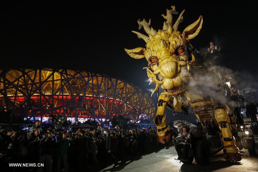 Le public chinois invité à découvrir un spectacle français "Long Ma, l'esprit du cheval dragon" 