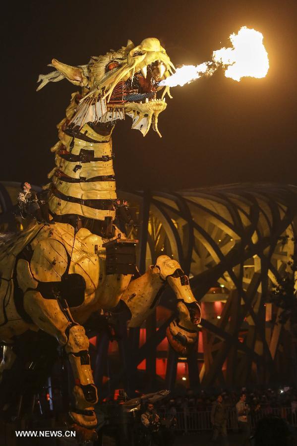 Le public chinois invité à découvrir un spectacle français "Long Ma, l'esprit du cheval dragon" 