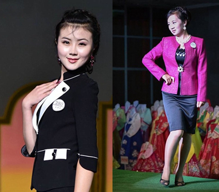Défilé de mode à Pyongyang