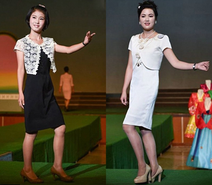 Défilé de mode à Pyongyang