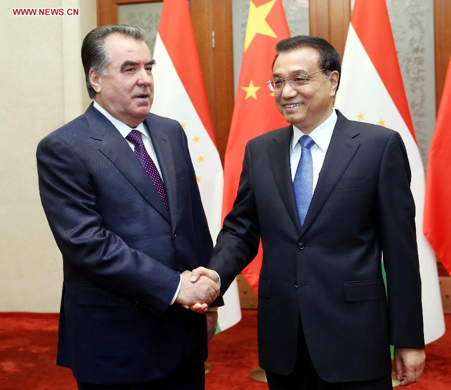 La Chine et le Tadjikistan s'engagent à coopérer en matière d'énergie, de transport et d'agriculture