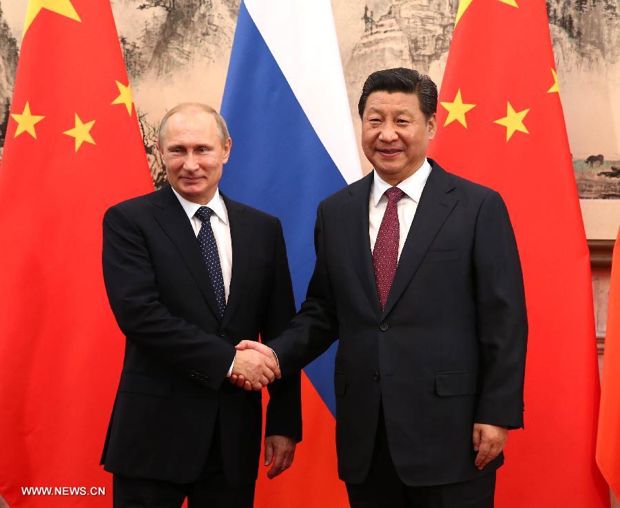 Les présidents chinois et russe s'engagent à renforcer la coopération énergétique