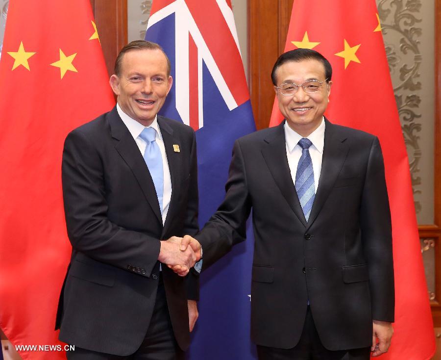 La Chine et l'Australie souhaitent avancer dans la coopération commerciale et les investissements