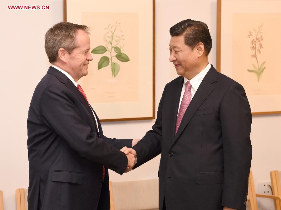La Chine veut accroître les échanges avec le Parti travailliste australien pour promouvoir le partenariat