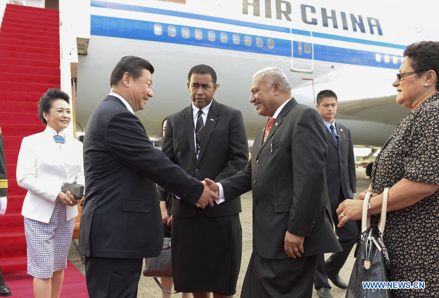 Le président chinois aux Fidji pour renforcer les relations avec les pays insulaires du Pacifique