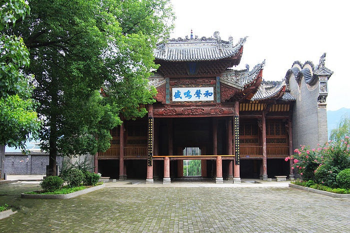 Le Temple Danfenghua, merveille architecturale de l'époque Guangxu de la Dynastie Qing