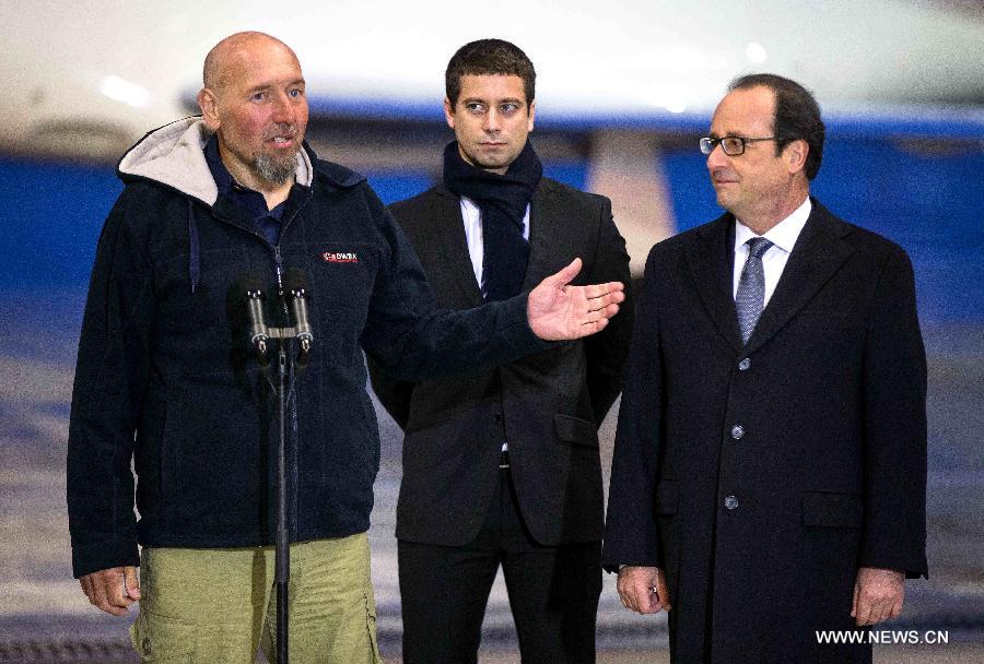 L'ex-otage Serge Lazarevic est de retour en France