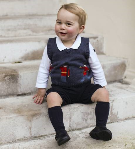 Kate et William publient trois photos du Prince George pour Noël