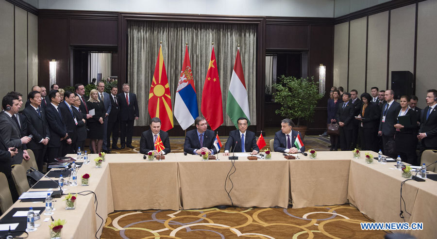 La Chine et des PECO vont créer une liaison rapide par terre et mer entre la Grèce et la Hongrie