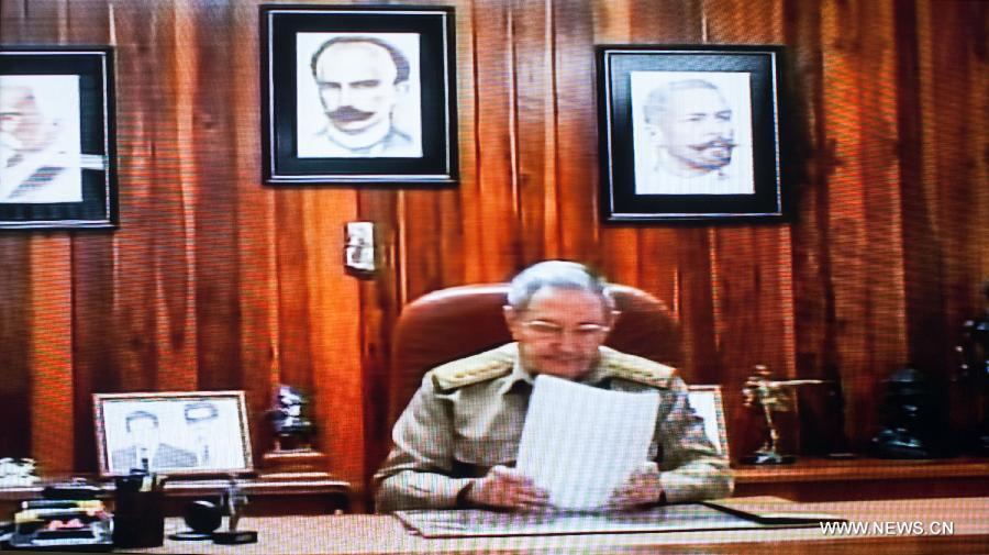 Raul Castro annonce que Cuba et les Etats-Unis ont convenu de renouer les liens diplomatiques