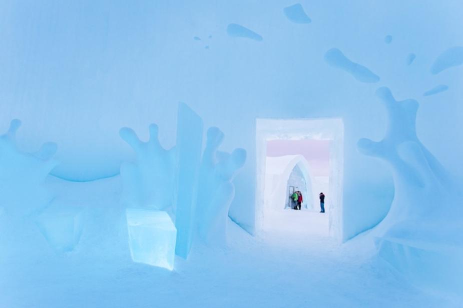 Réouverture de l'hôtel de glace suédois