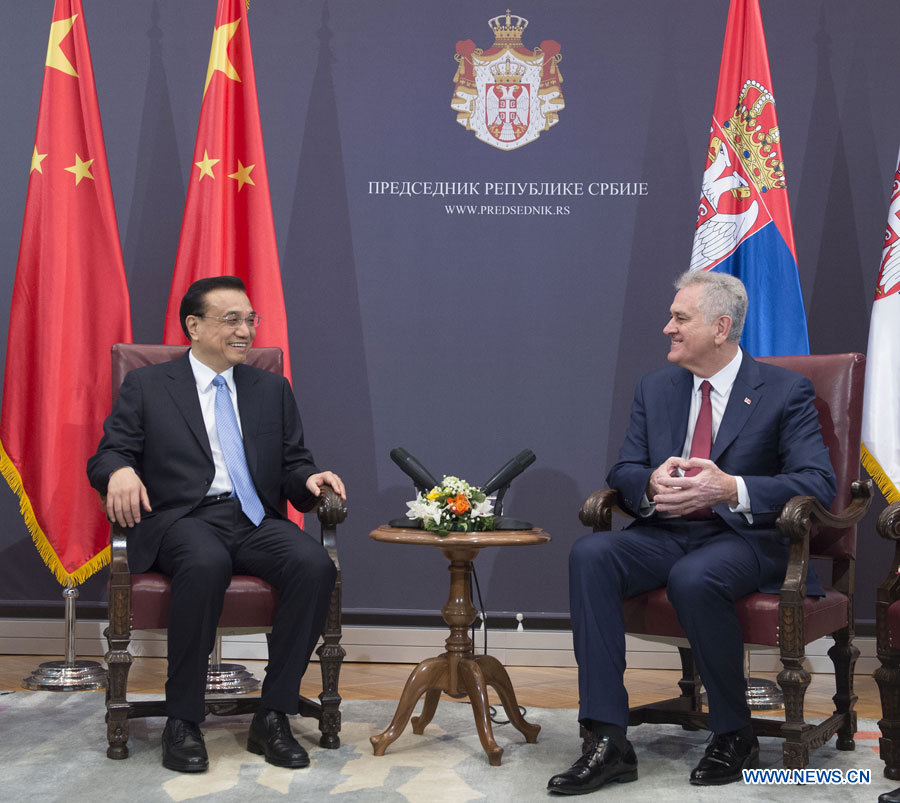 La Chine et la Serbie souhaitent cimenter leurs liens