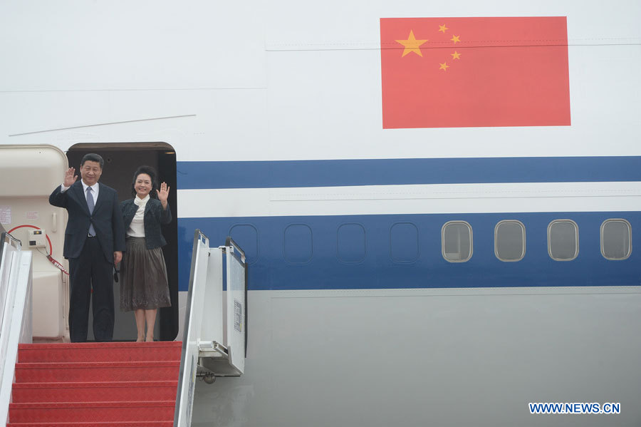 Arrivée du président chinois à Macao pour les célébrations du 15e anniversaire de la rétrocession