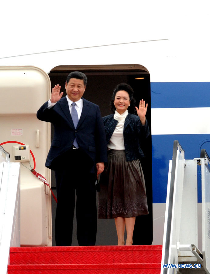 Arrivée du président chinois à Macao pour les célébrations du 15e anniversaire de la rétrocession