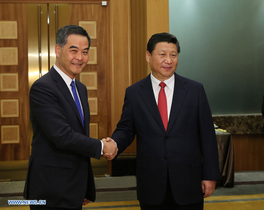 Xi Jinping exprime sa totale confiance et son soutien au chef de l'exécutif de Hong Kong