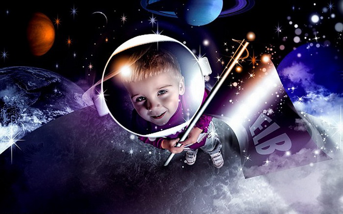 Ethan Lee Barham, 2 ans, pose un pied sur la Lune en tant qu’astronaute