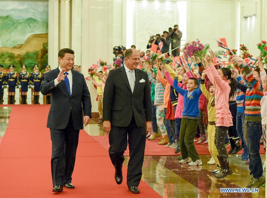 La Chine et le Costa Rica établissent un partenariat stratégique