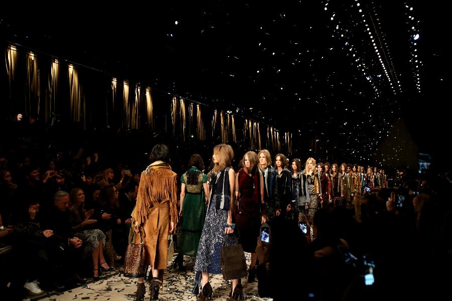 Fashion Week de Londres: Défilé Burberry Prorsum automne/hiver 2015 