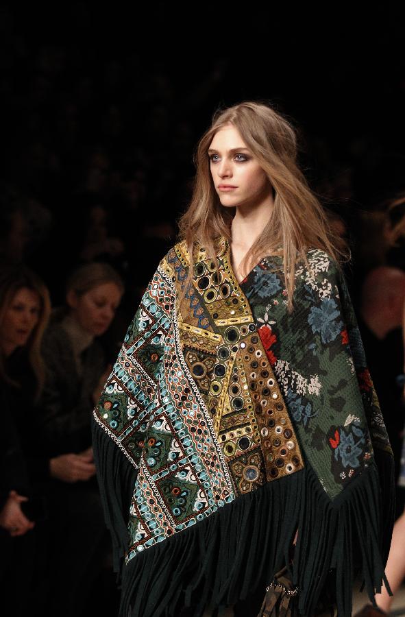 Fashion Week de Londres: Défilé Burberry Prorsum automne/hiver 2015 