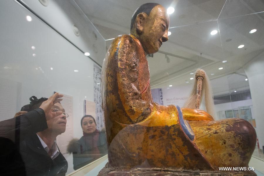 La statue de Bouddha renfermant un moine momifié exposée en Hongrie provient d'un village chinois