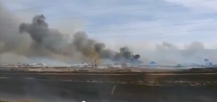 Plus de 20 villes et villages touchés par des feux de steppe en Sibérie