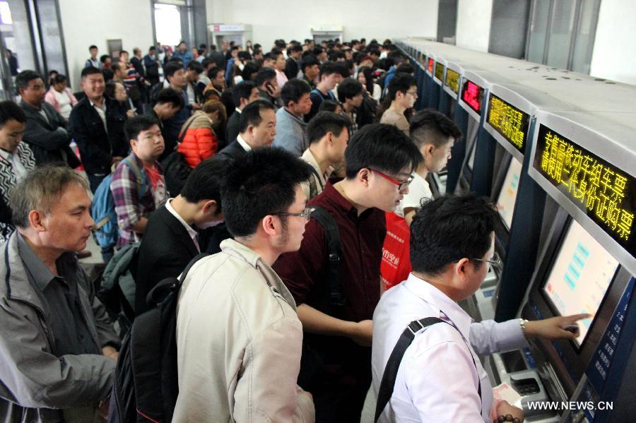 La Chine enregistre 11 millions de voyages par train le 3 mai