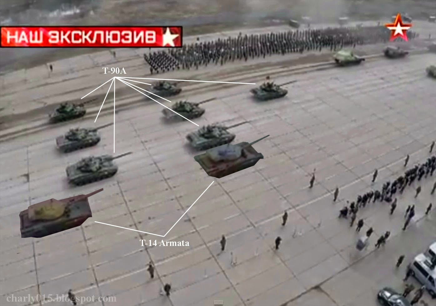 Les secrets du nouveau char russe T-14 Armata