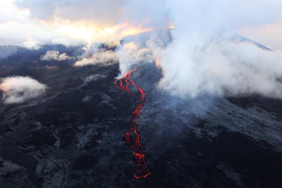 Eruption : nouveau réveil du Piton de la Fournaise à La Réunion