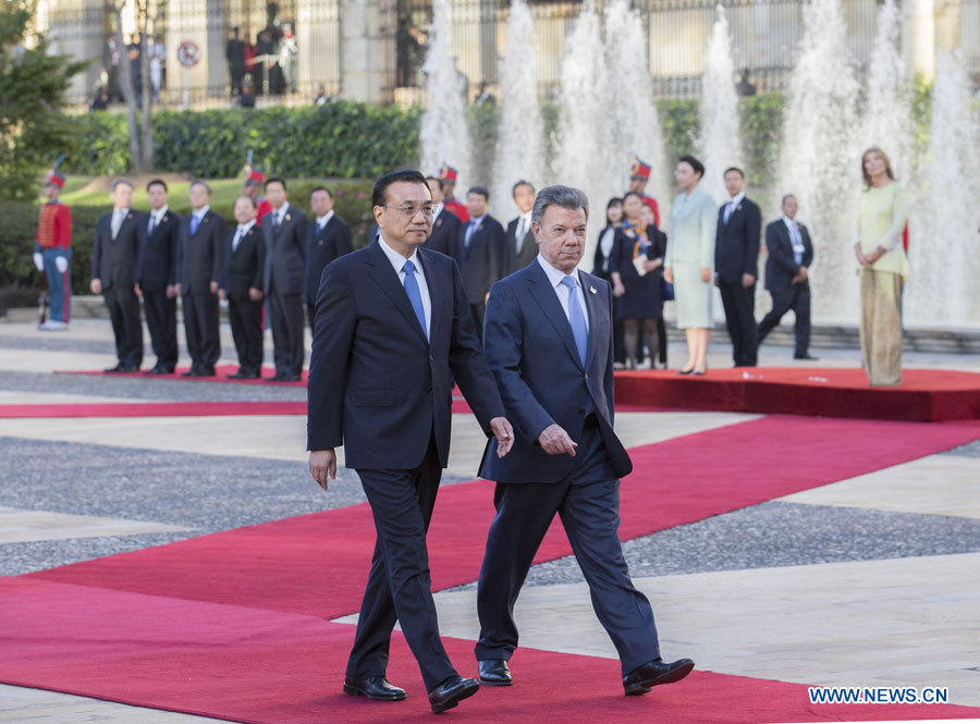 La Chine et la Colombie s'engagent à renforcer la coopération dans le renforcement de la capacité de production