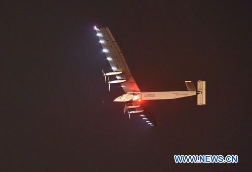 L'avion Solar Impulse 2 a quitté la Chine pour Hawaï