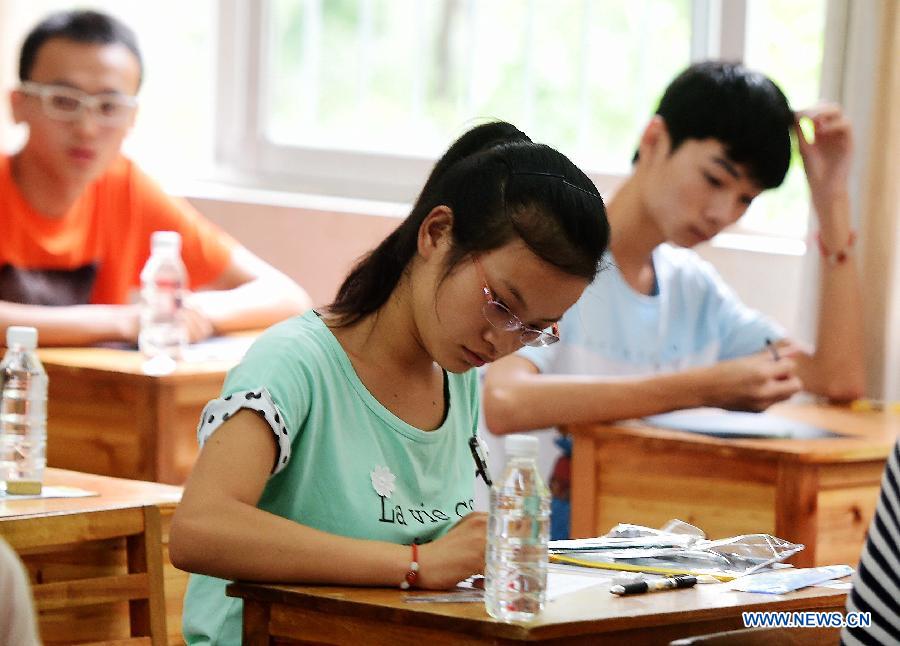 Chine : début du "Gaokao" pour 9,42 millions de lycéens