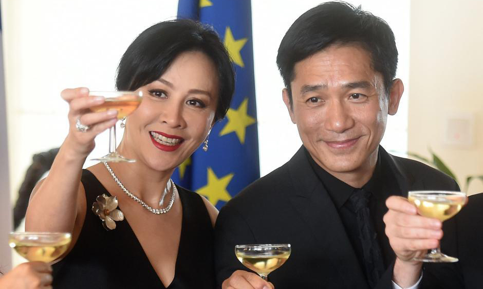 L'acteur hongkongais Tony Leung décoré par la France