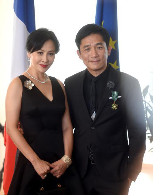 L'acteur hongkongais Tony Leung décoré par la France