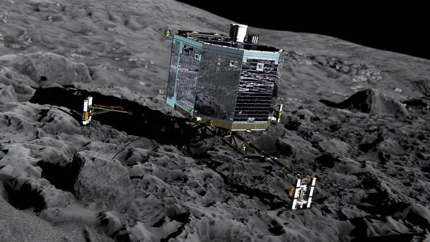 Mission Rosetta : le robot Philae posé sur la comète Tchouri s’est réveillé