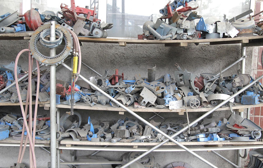 Henan : l’art de transformer les déchets métalliques