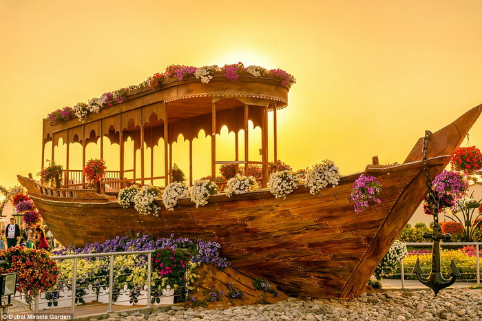 Dubaï et la plus grande exposition de fleurs 