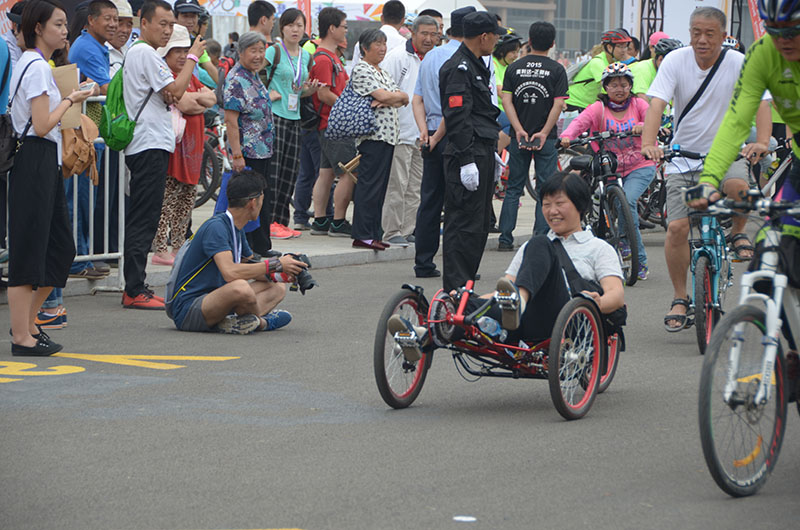 Beijing : ouverture de la 5e Course internationale de vélo