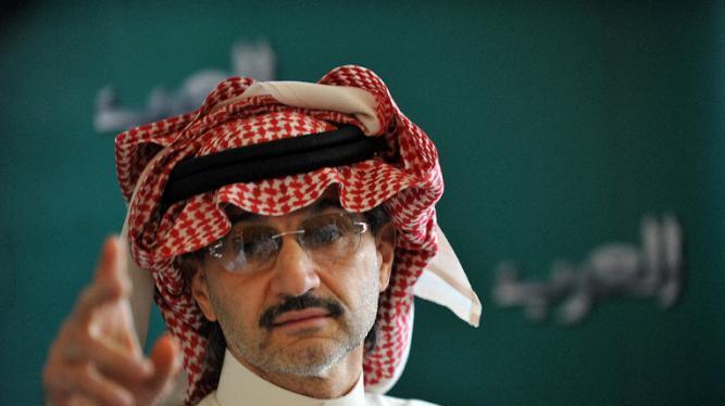 Le Prince Alwaleed bin Talal, en 2011.