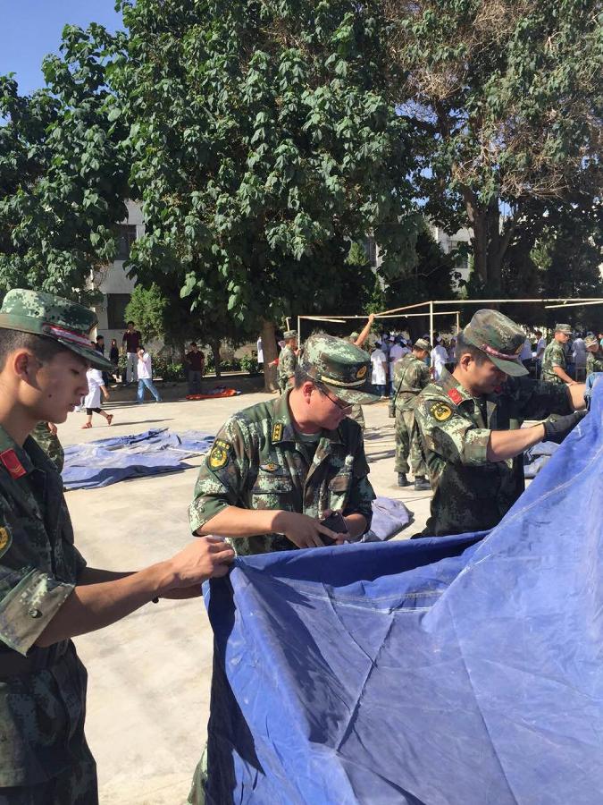 La Chine adopte des mesures d'urgence après un séisme au Xinjiang