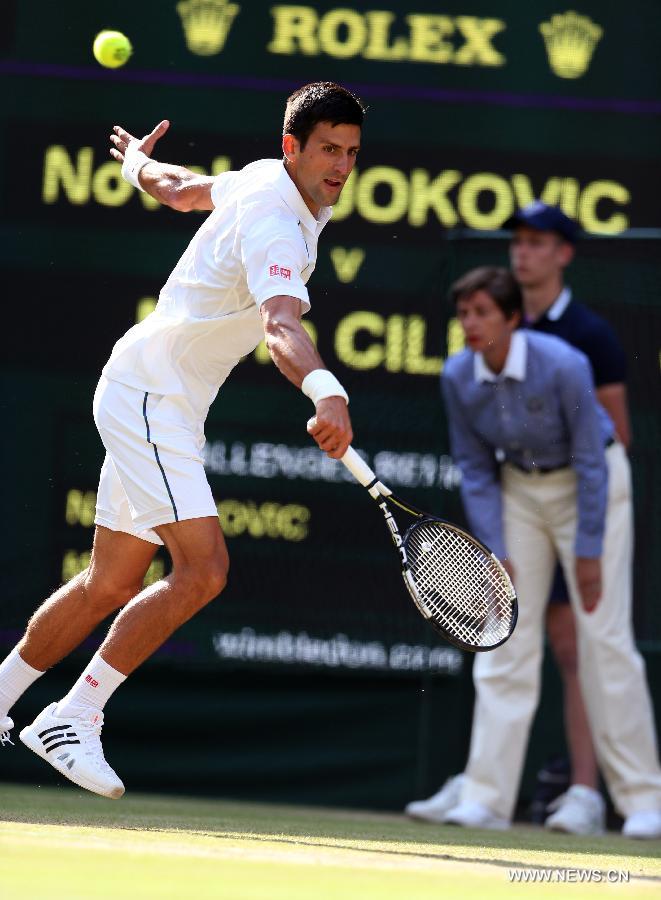 Wimbledon: Novak Djokovic se qualifie pour la demi-finale