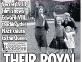Le Sun dévoile des images de la Reine Elizabeth II faisant le salut nazi en 1933