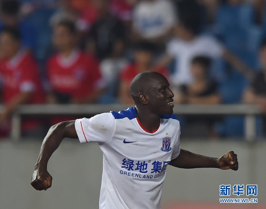 Football : Demba Ba inscrit son deuxième but avec le Shanghai Shenhua