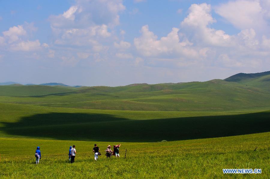 Photos - paysages de la prairie de Ulgai en Mongolie intérieure 