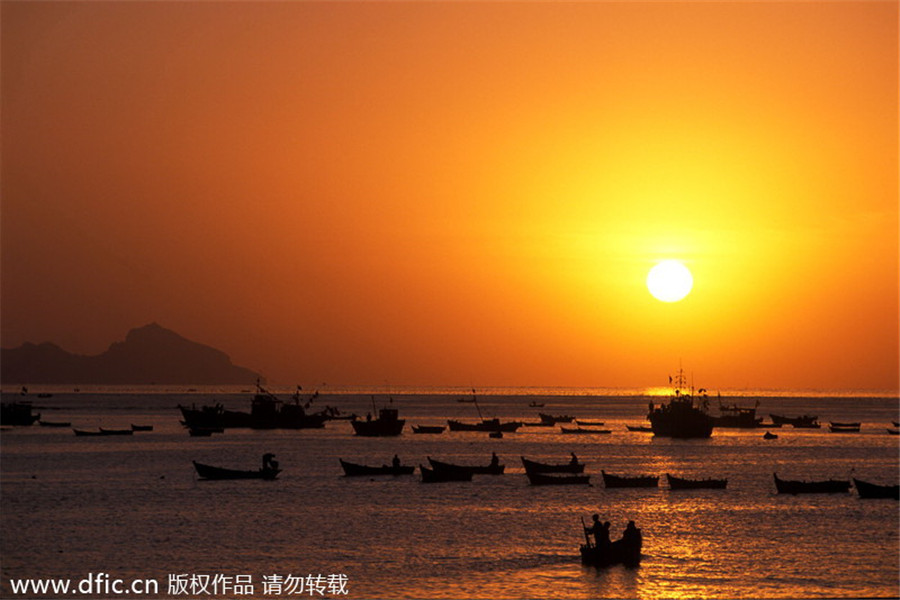8. Situé dans la ville côtière de Weihai (province du Shandong), Chengshantou est connu comme le Cape Town de la Chine.