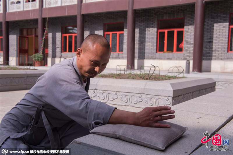 Le quotidien d'un moine guerrier Shaolin à Changchun